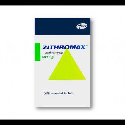 ZITHROMAX CAPSULES  250MG 6'', PER CAPS