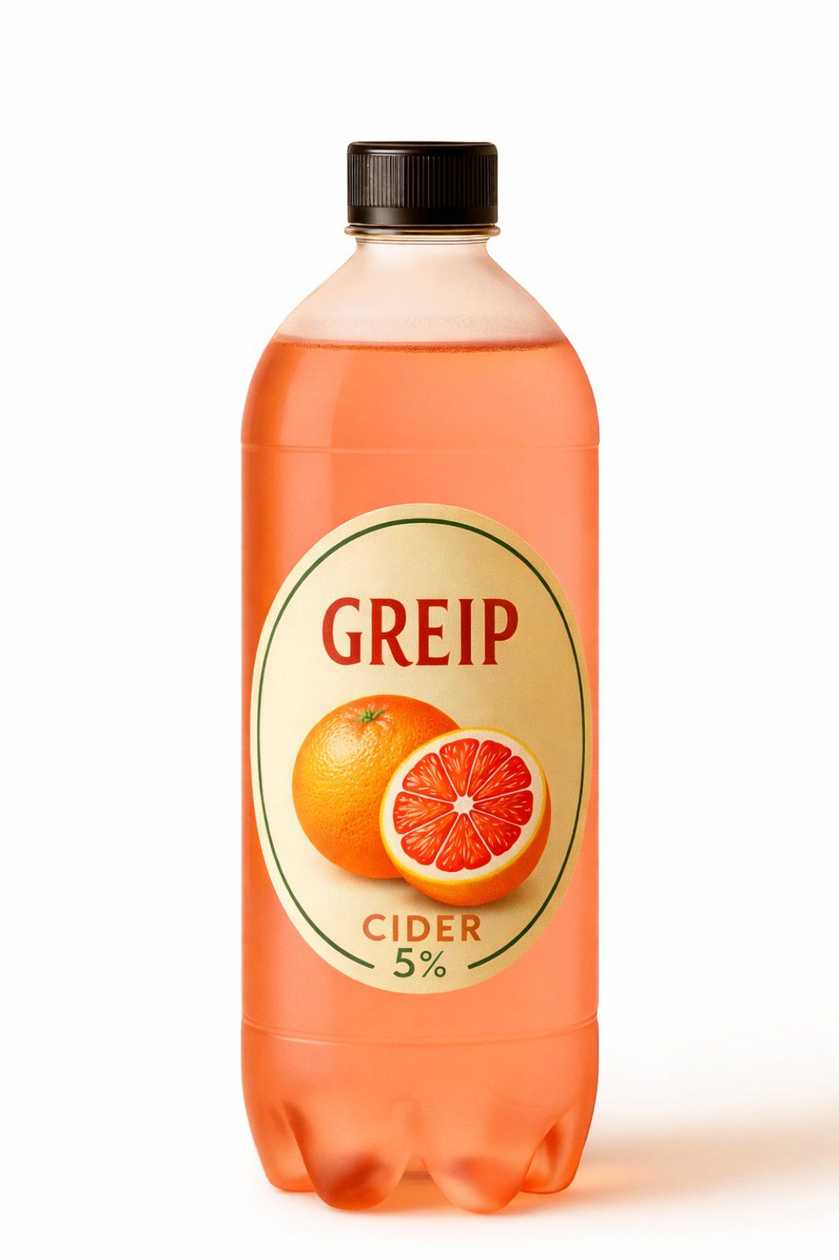 1L Grapefruit Cider 5% ABV