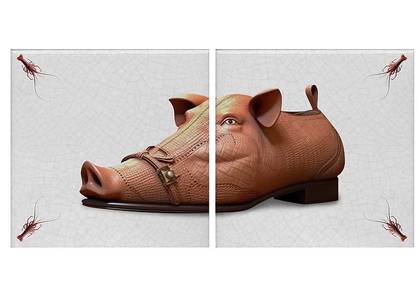 Pig Shoe - Set of 2