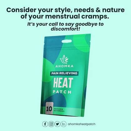 Pain Relieving Heat Patch 10's (Ahomka)