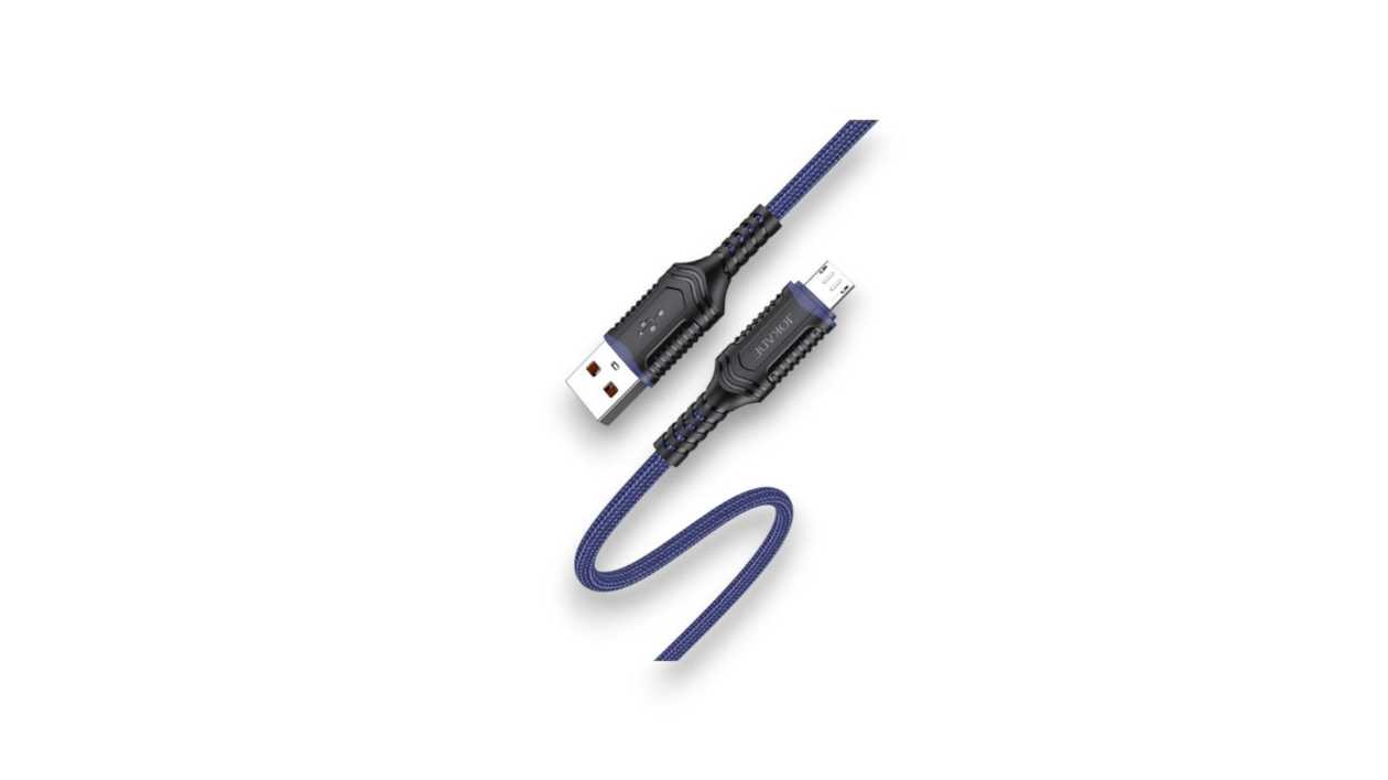 Jokade JA019, USB to Micro Cable, Dark Blue, 6921042127569