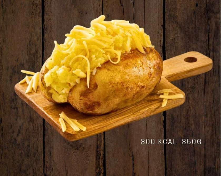 Potato With Butter And Cheese