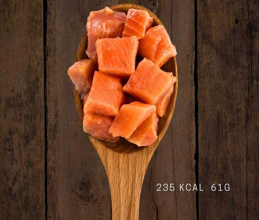 Topping Salmon