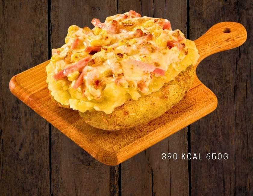 Potato With Bacon And Cheese