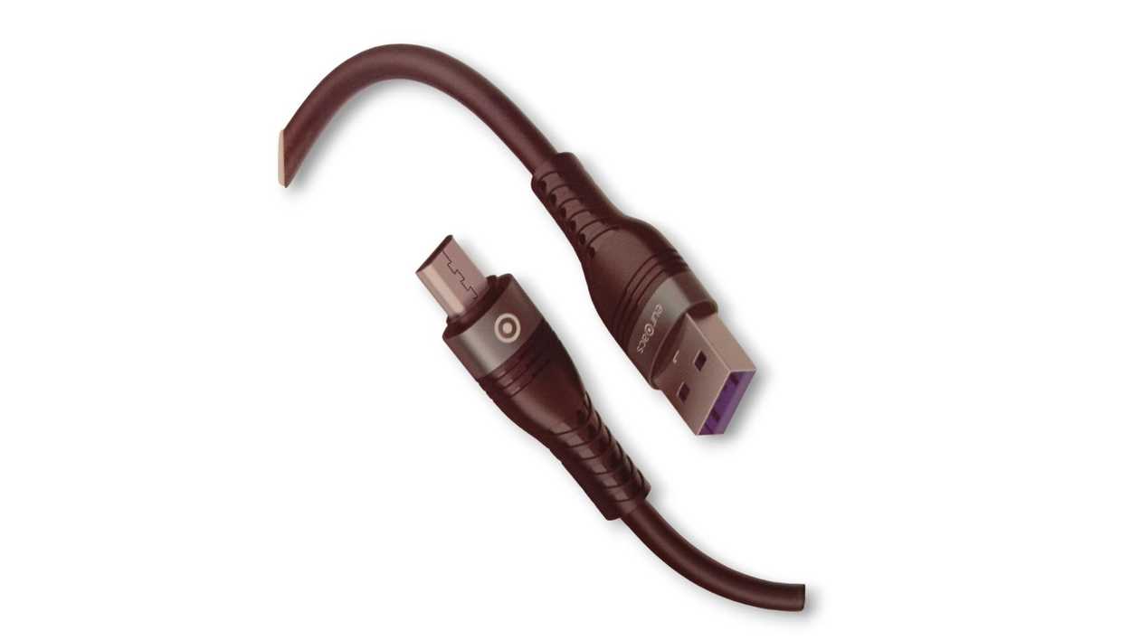 Euroacs Z095, USB to Micro Cable, Black, 7202247611534