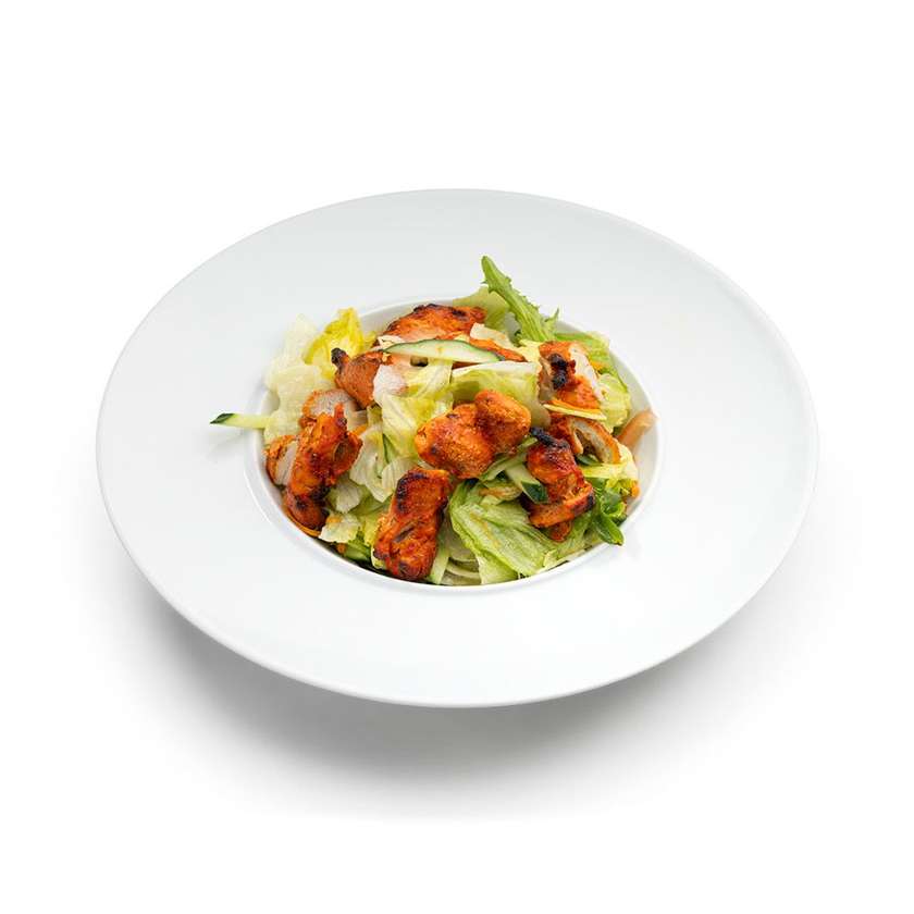 28. Tandoori kala tikka salat