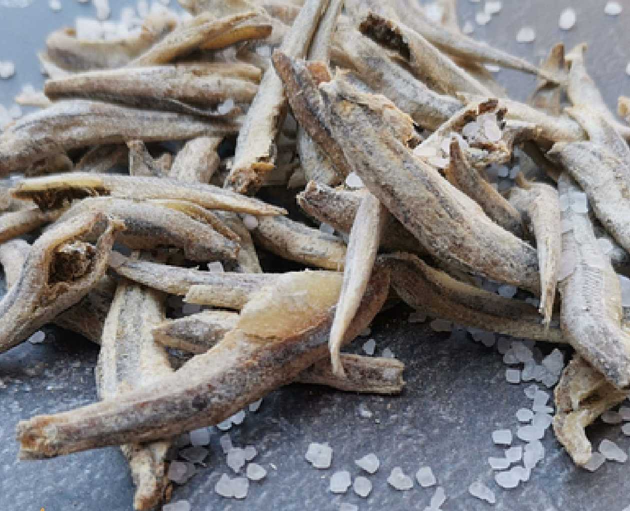 Sušené ančovičky (solené) k pivu 🍺 100 g.