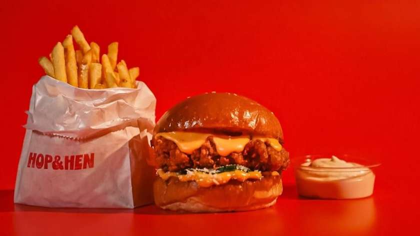 Vegetarian Meltdown Burger Kombo