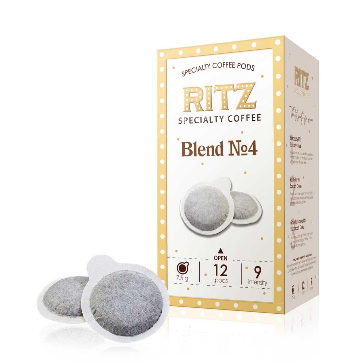 Coffee single-serve pods - Blend 4 - 12 pcs.
