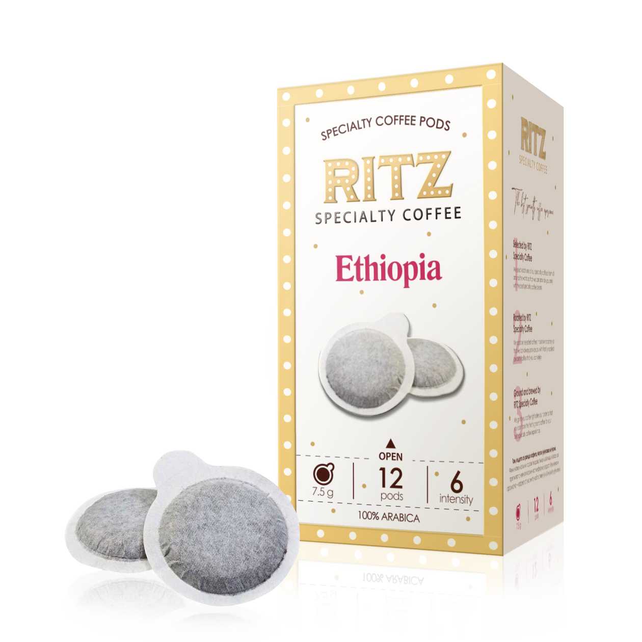 Coffee single-serve pods from Ethiopia - 12 pcs.