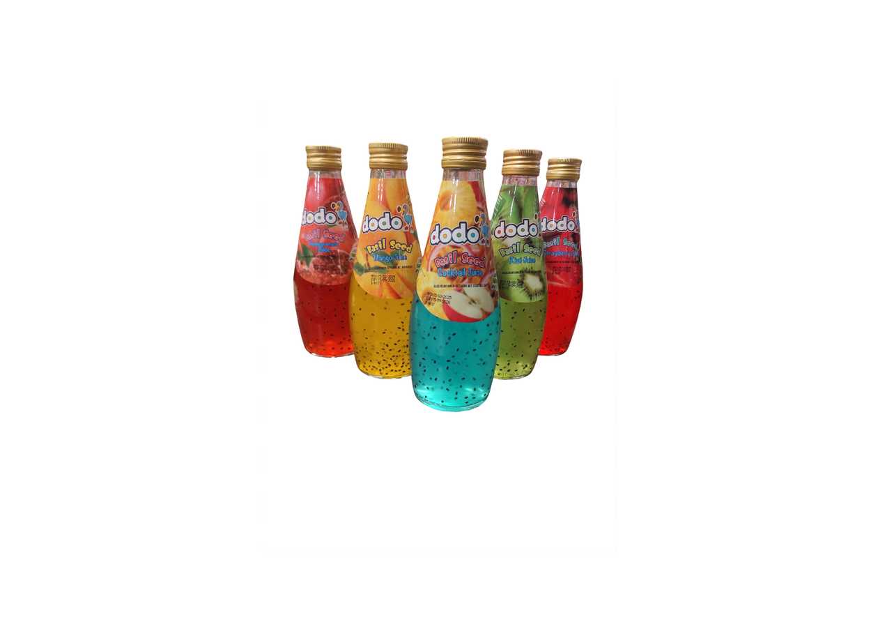 Baziliko sėklų gėrimai DODO