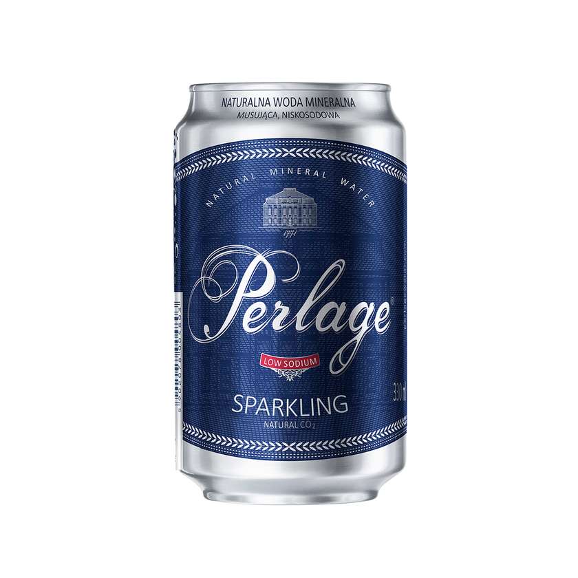 Mineral water “Perlage” – low CO₂, 330 ml