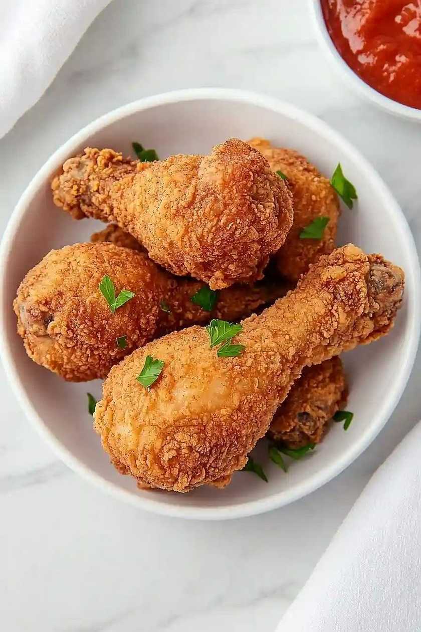 Copy of Copy of 2 Chicken Drum Sticks with Fries and a Small Cup of Refresher