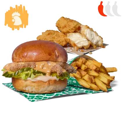 HONEY CHICKEN PASIK ZESTAW POWIĘKSZONY