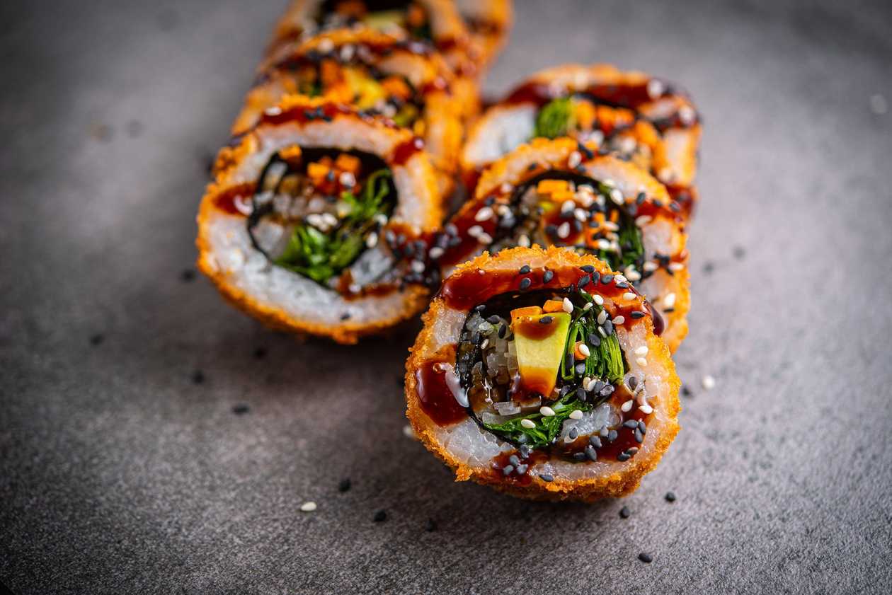 Tempura Rull tofuga