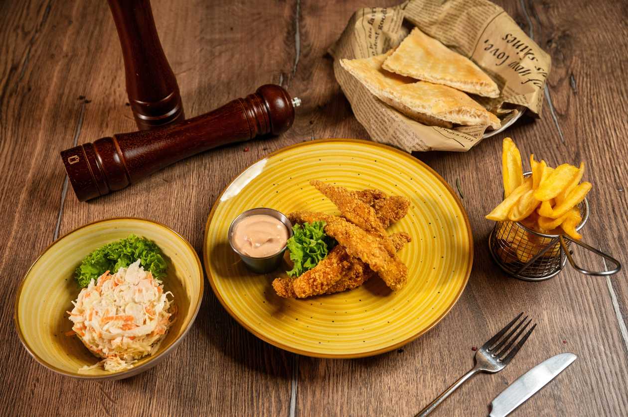 Meniu crispy strips