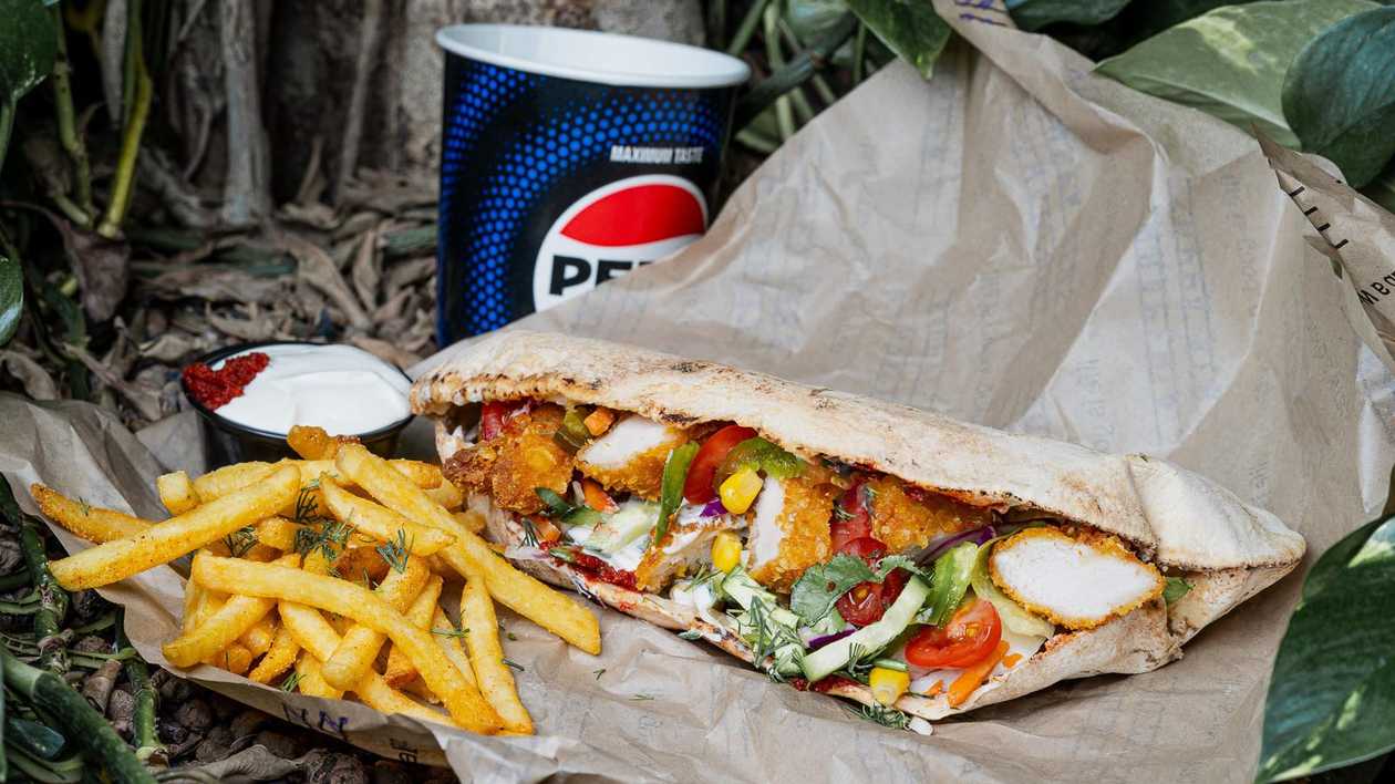 Crispy Pita Meal Deal