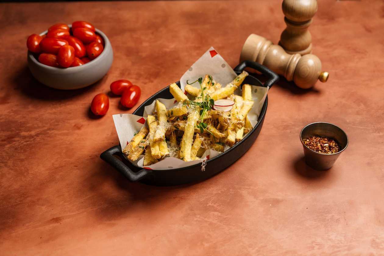 Garlic and Parmesan Fries