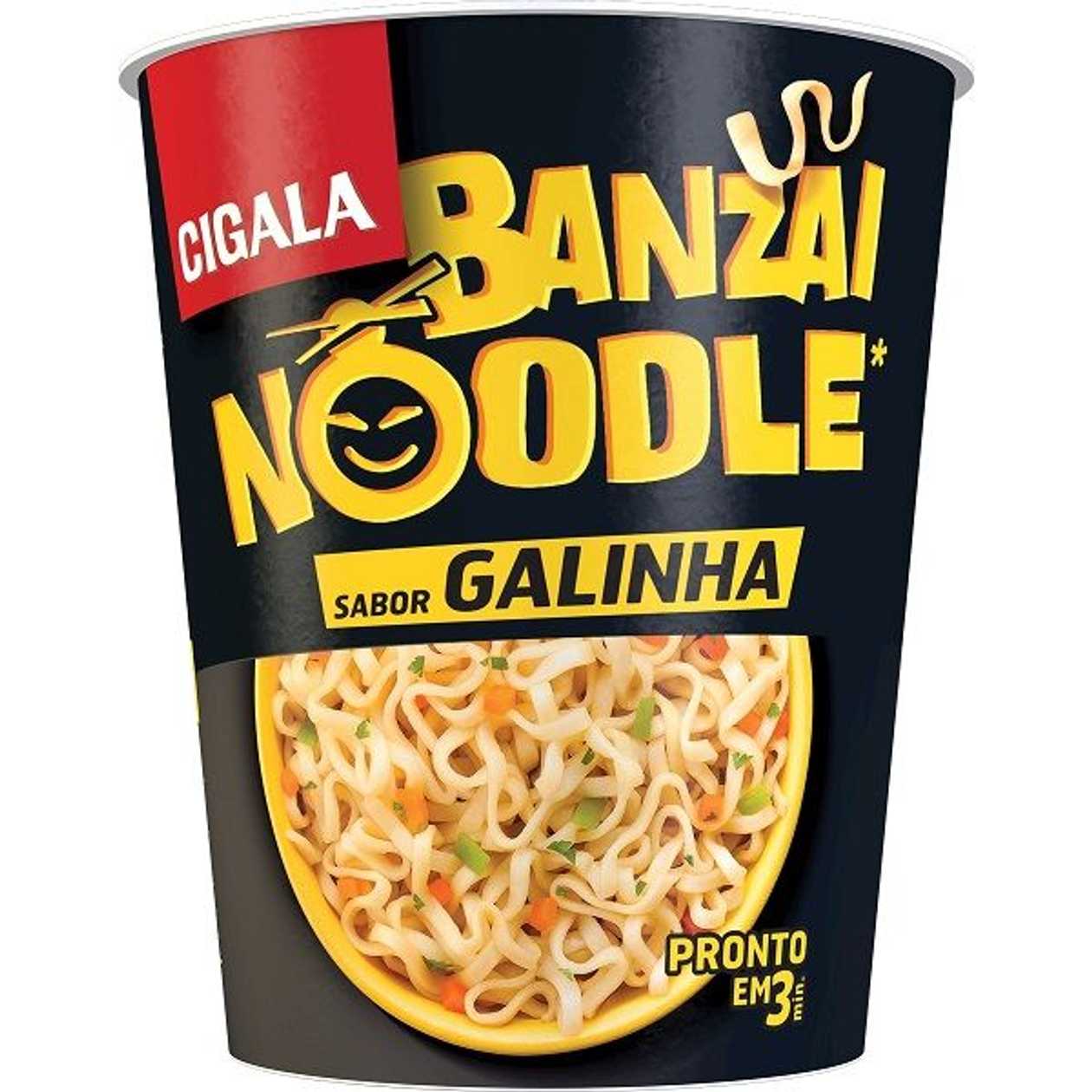 NOODLES BANZAI CIGALA GALINHA 67GR