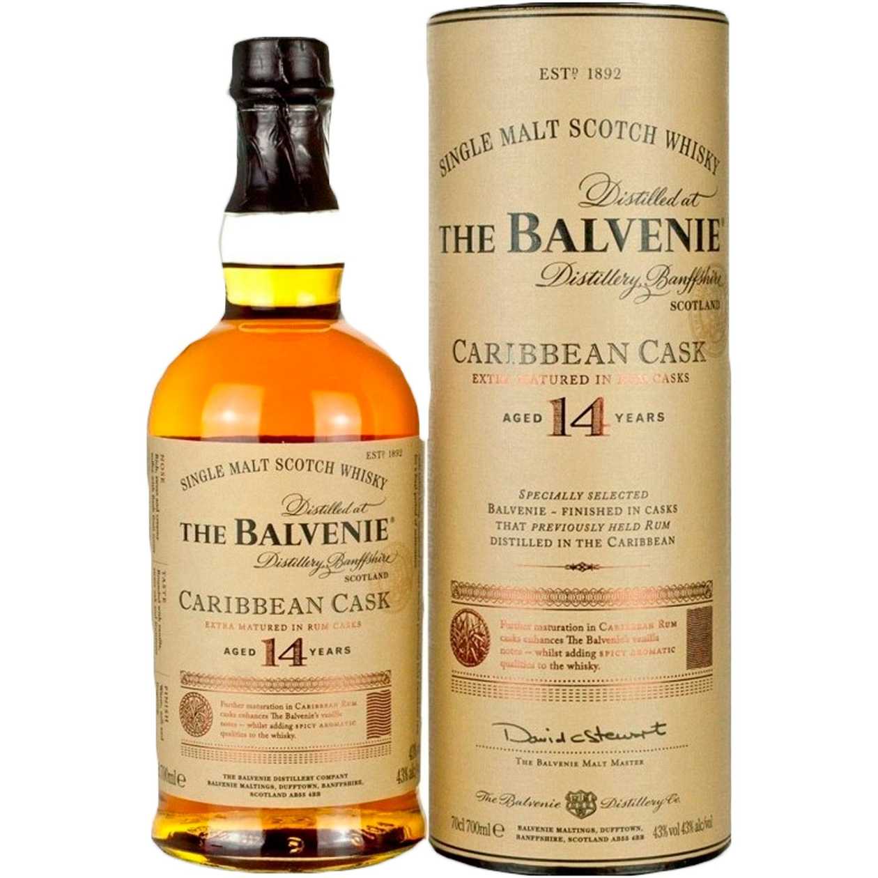 Whisky Balvenie 14 anos Caribeean Cask