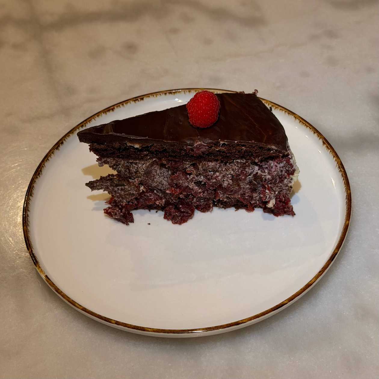 Drunken Cherry Cake