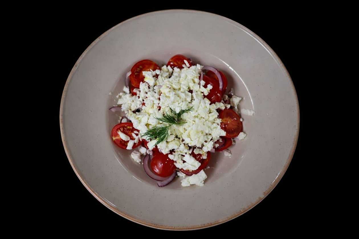 Salata de Roșii Cherry cu Telemea 200 Gr.