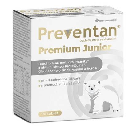 Preventan Premium Junior 90 Chewable Tablets