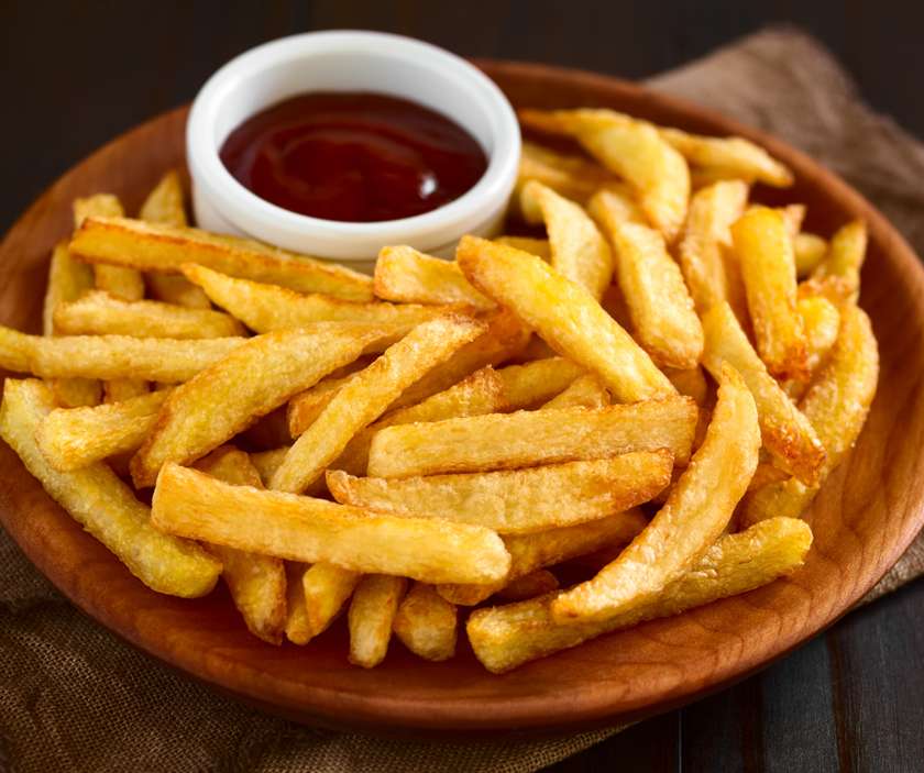 French fries for children