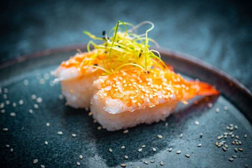 16. Shrimp nigiri 2 pcs
