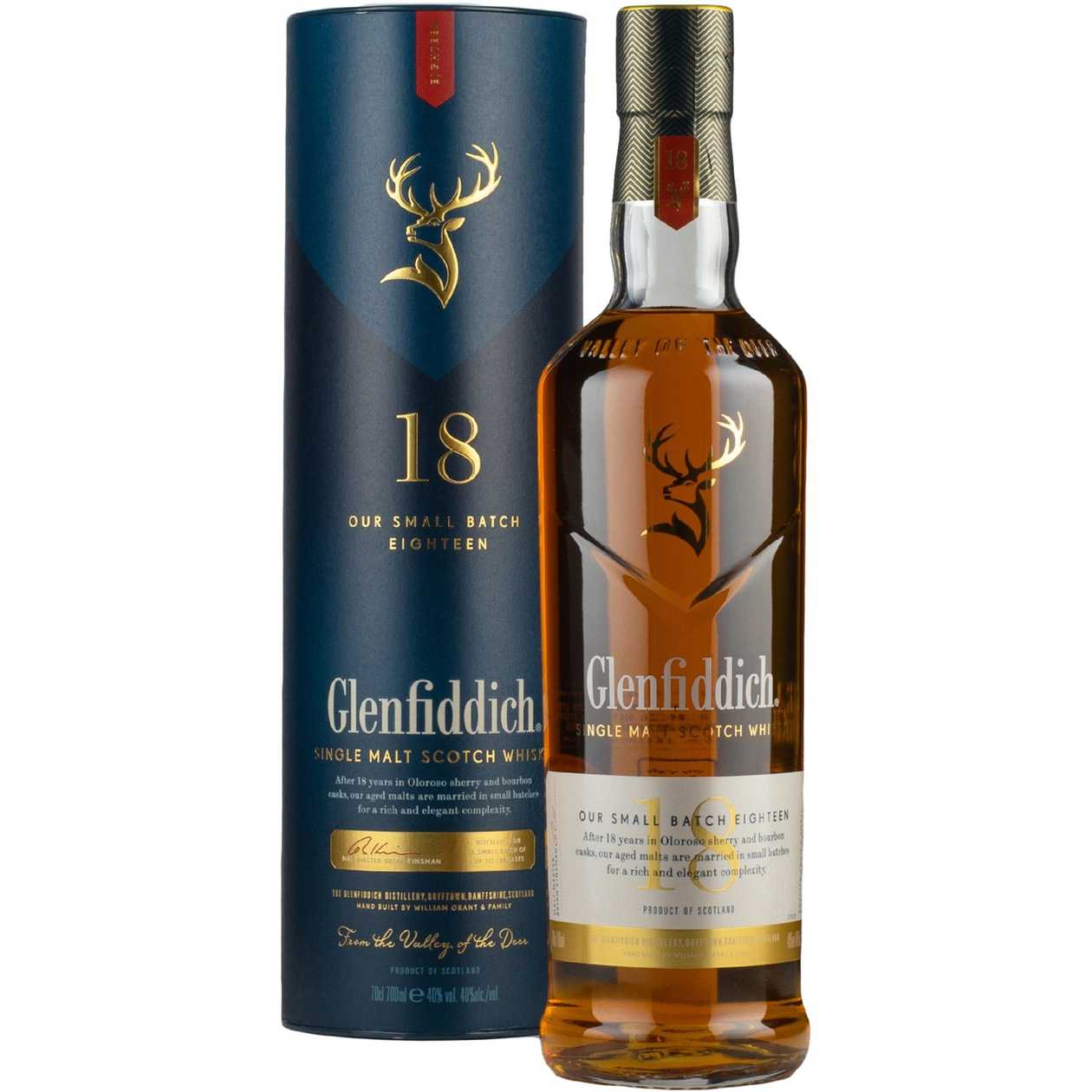 Whisky Glenfiddich 18 Anos Our Small Batch Eighteen