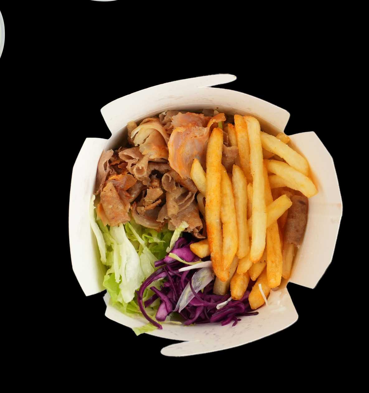 25 . Malý box hranolky