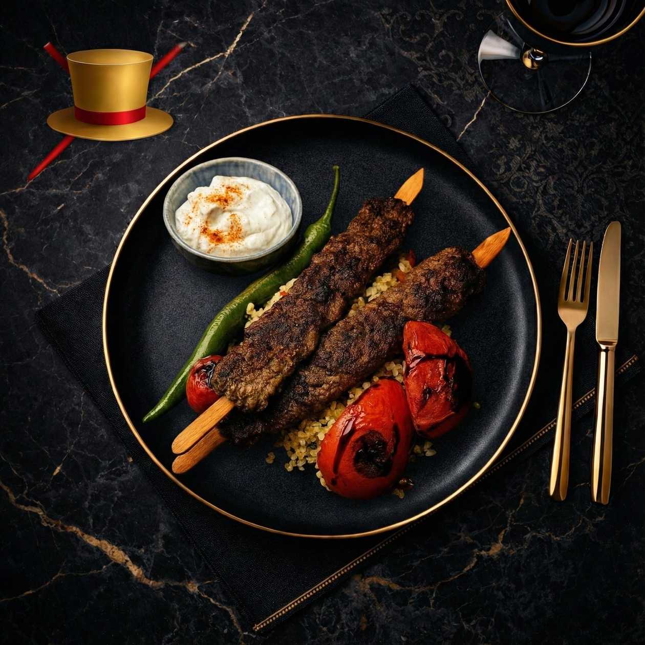 Urfa Kebab cu Bulgur 450 Gr.