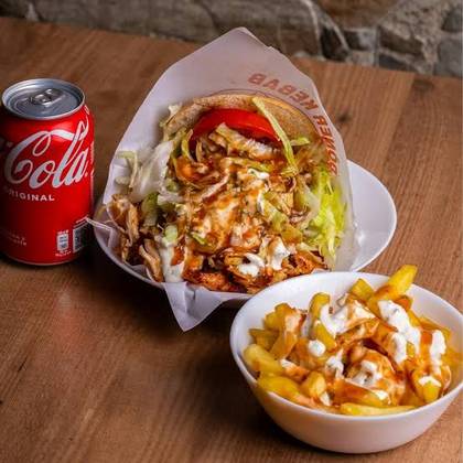 Doner Kebab + Canned Drink + Fries