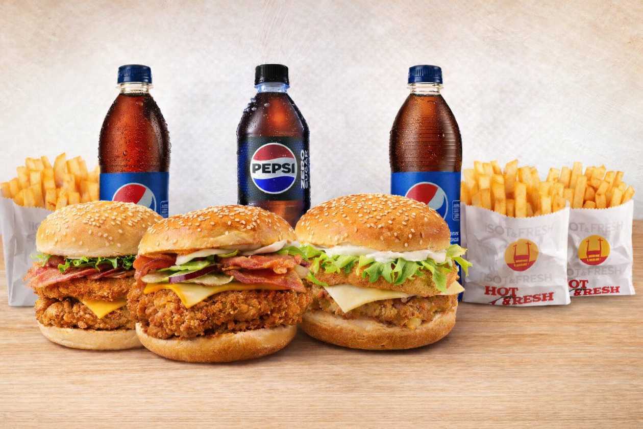 Empire Fillet Meal,  BLC Fillet Meal & Big Boss Fillet Meal