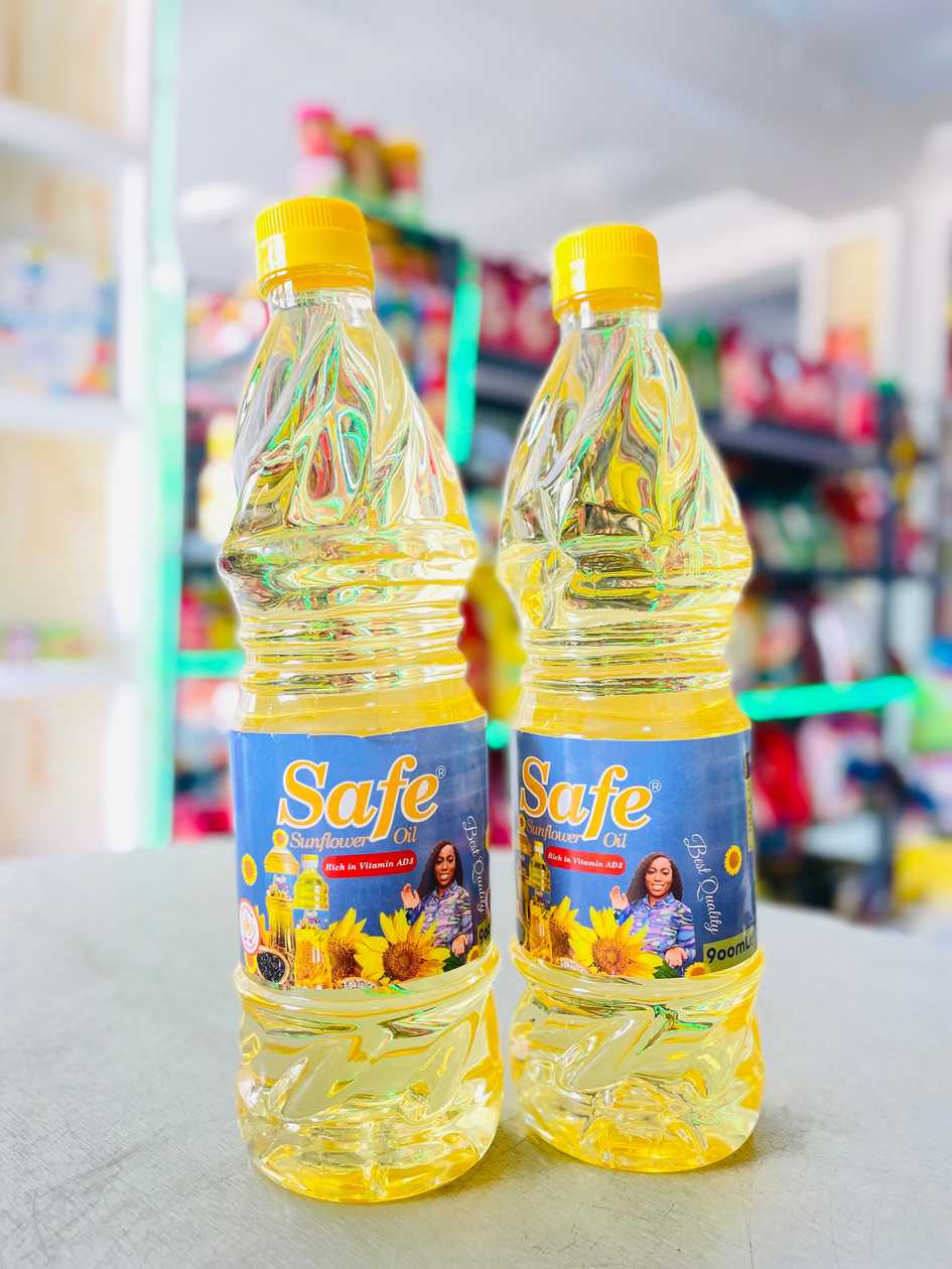 Safe Sunflower Oil (900ml) 🌻