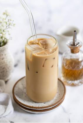 Iced Vanilla Latte