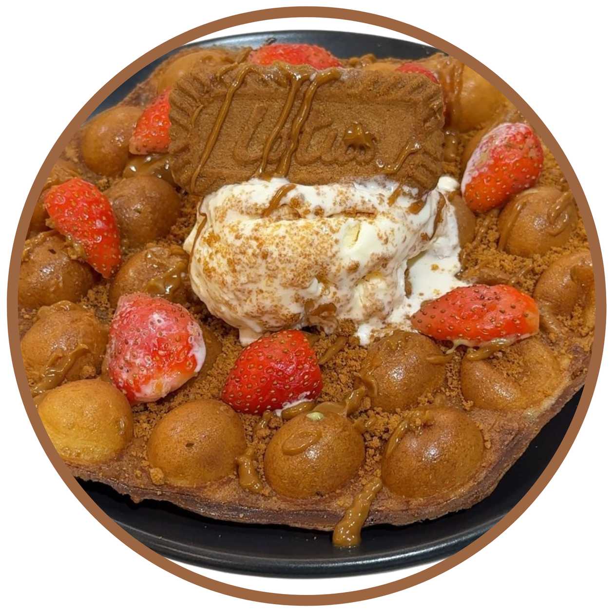 Lotus Bubble Waffle