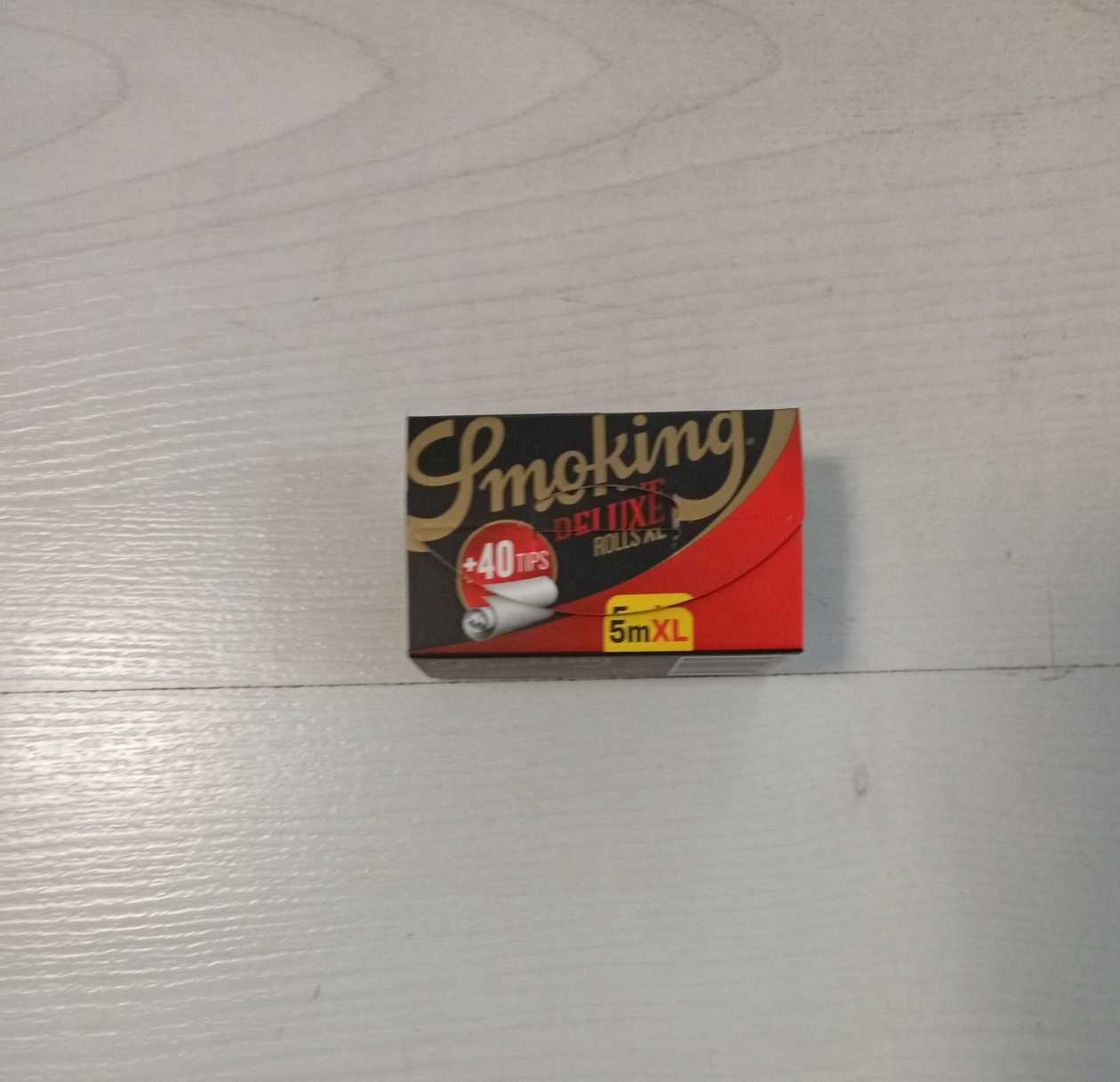 Smoking Deluxe Black +40TIPS 5m XL