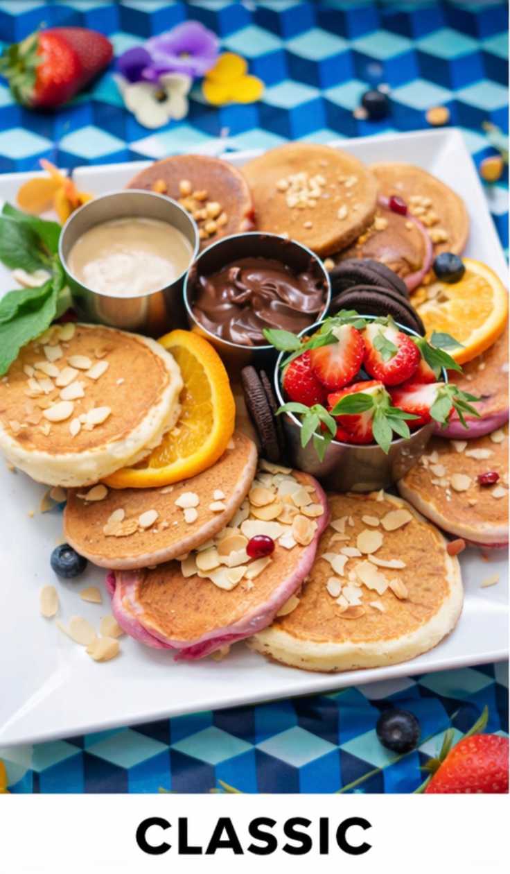 🟠 CLASSIC- 24 MINI PANCAKE + 2 KREMY