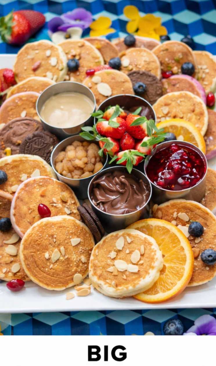 🔴 BIG-36 MINI PANCAKE + 4 KREMY