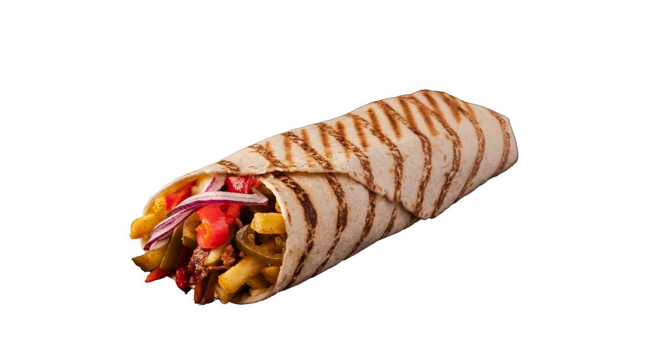 Kebab with pulled beef🌶️