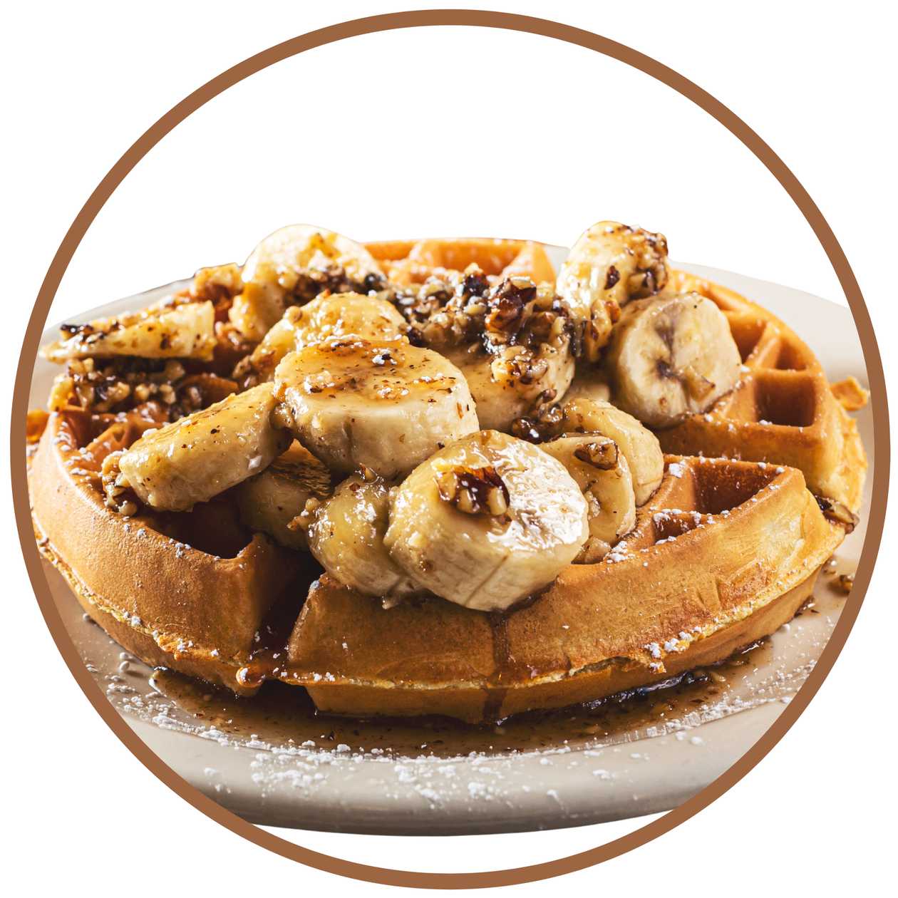 Banana Waffle