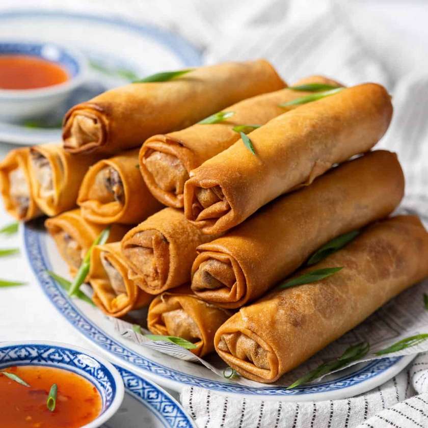 Chicken spring rolls