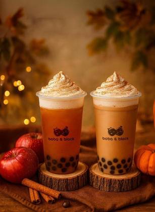 Pumpkin Spice Boba
