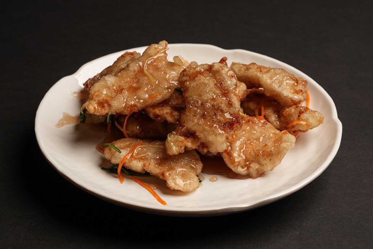 Sweet and Sour Breaded Pork