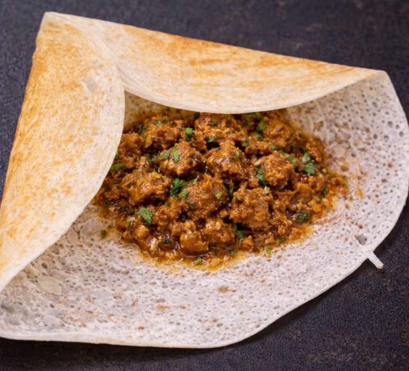 Lamb Masala Dosa