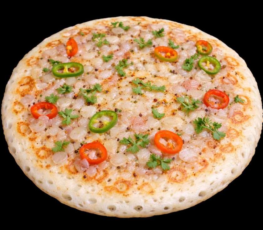 Onion Chilli Uthappam