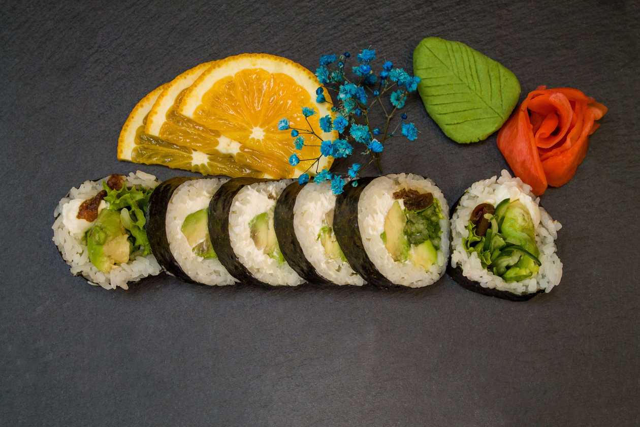 Futomaki AWOKADO VEGE | 6 szt