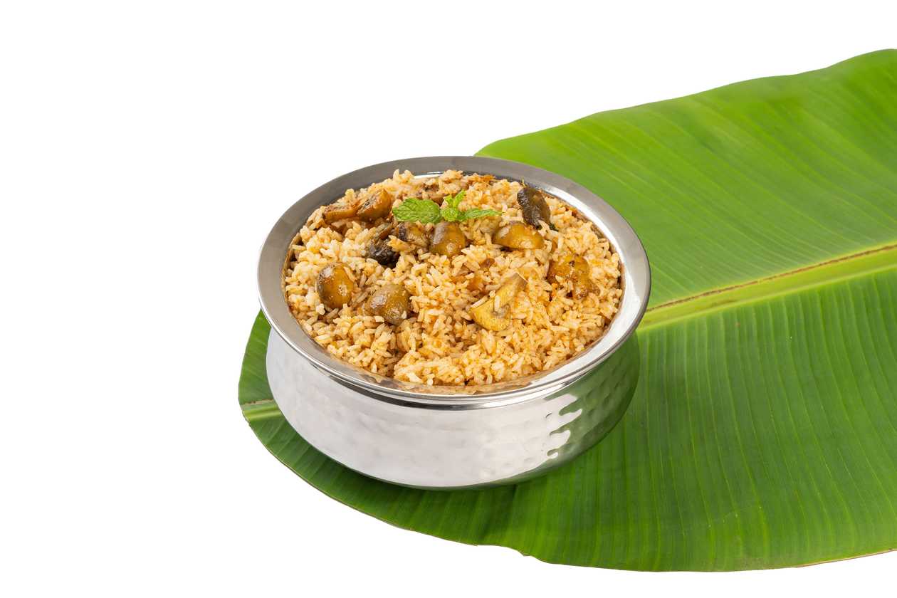 Mushroom Pulao