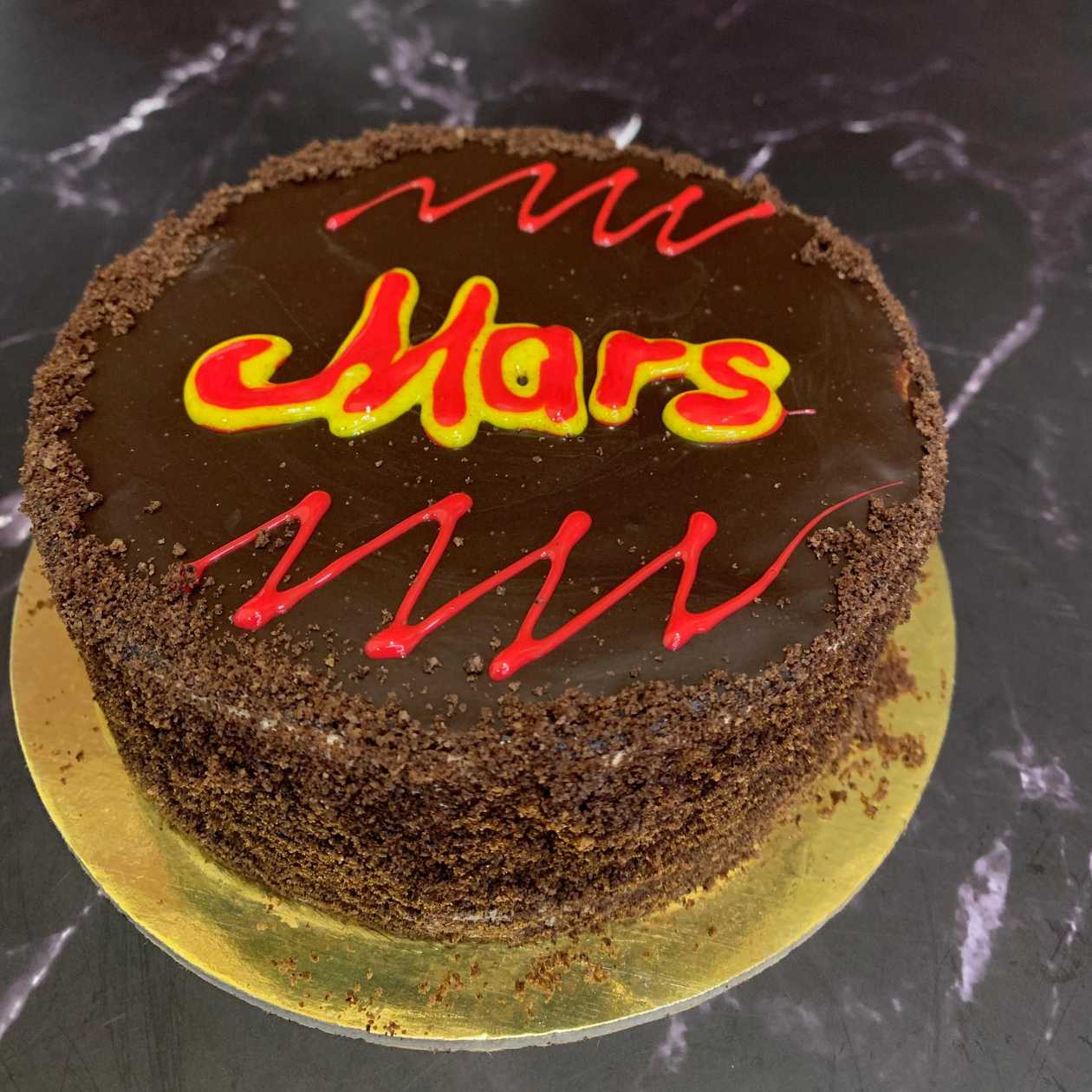 Mars Cake (Serves 5)
